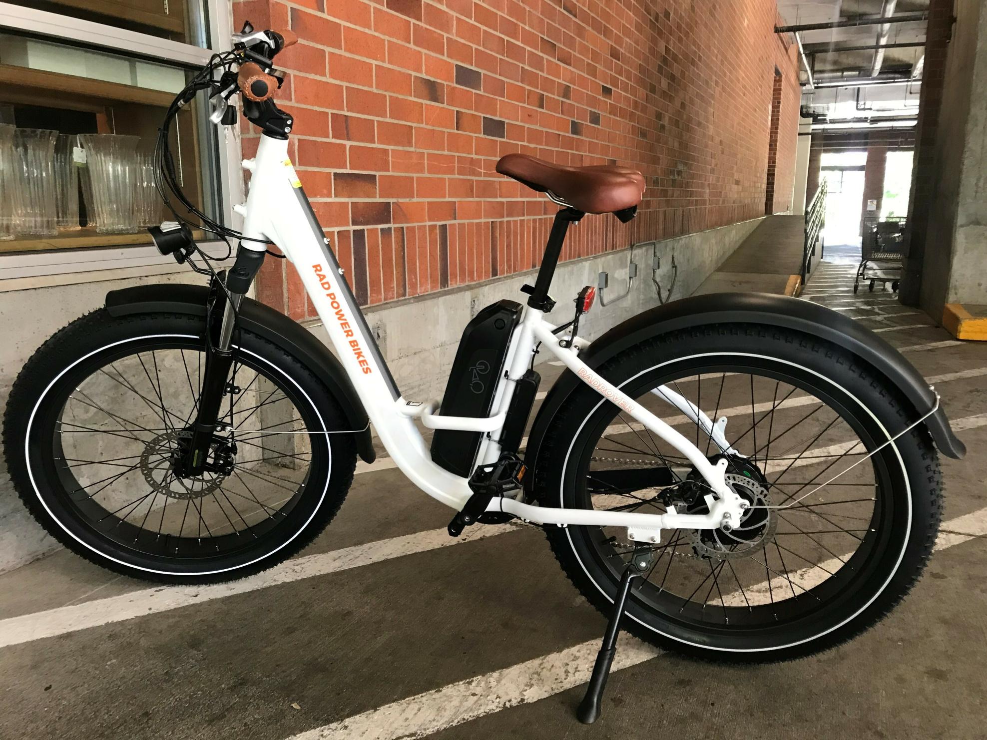 2021 Rad Power Bikes RadRover Step-Thru Electric Fat Bike ... White