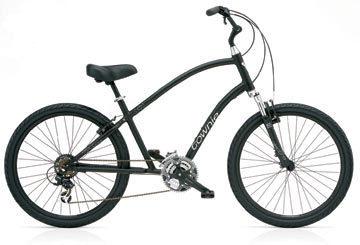 2011 Electra Bicycle Company Townie 21D  Black