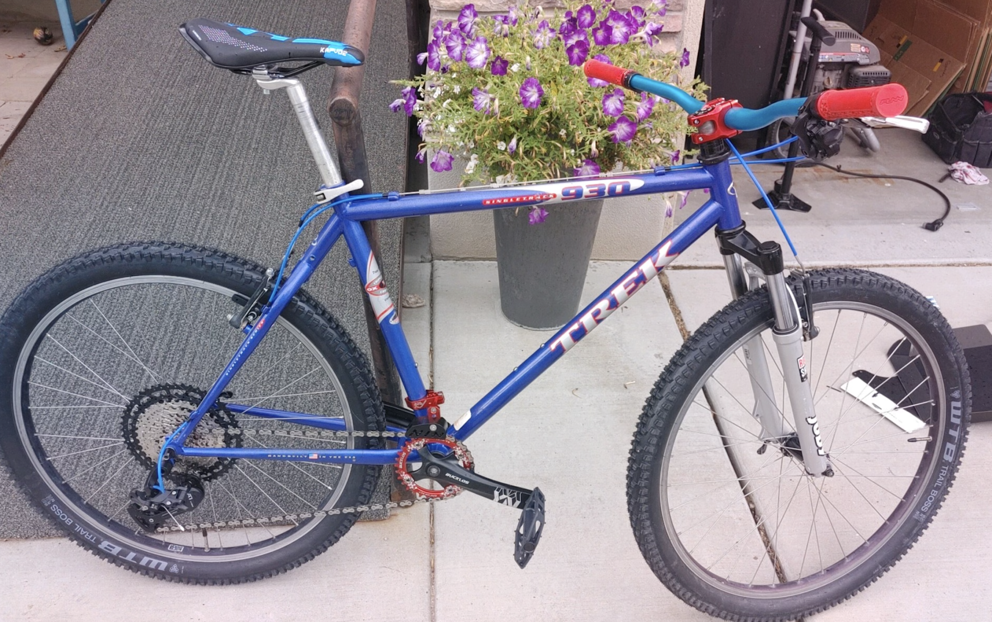 1996 Trek 930 Blue