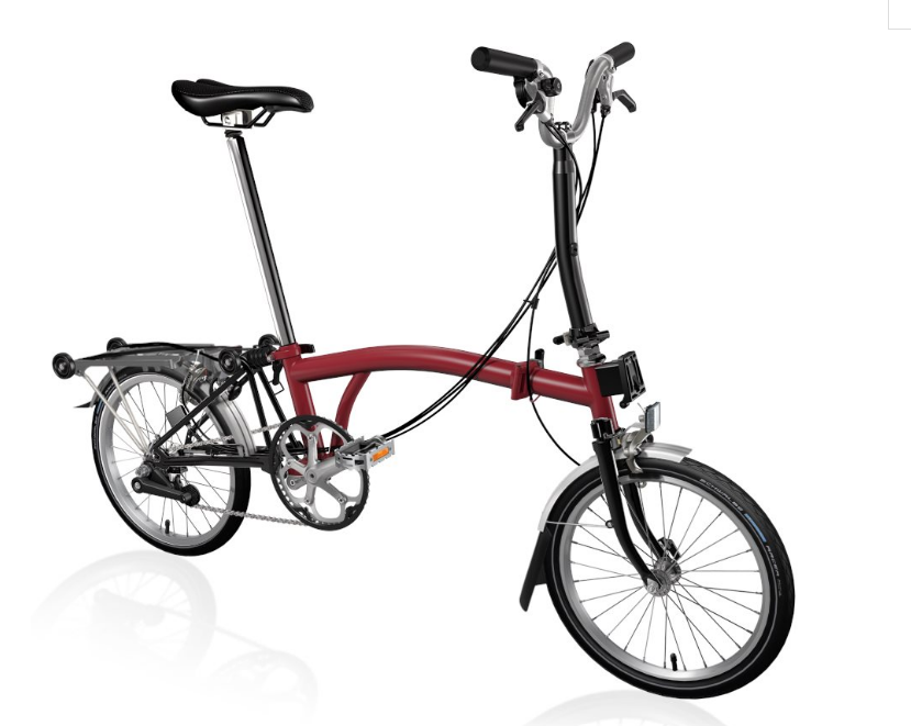 2021 Brompton Bicycle 893958 Red