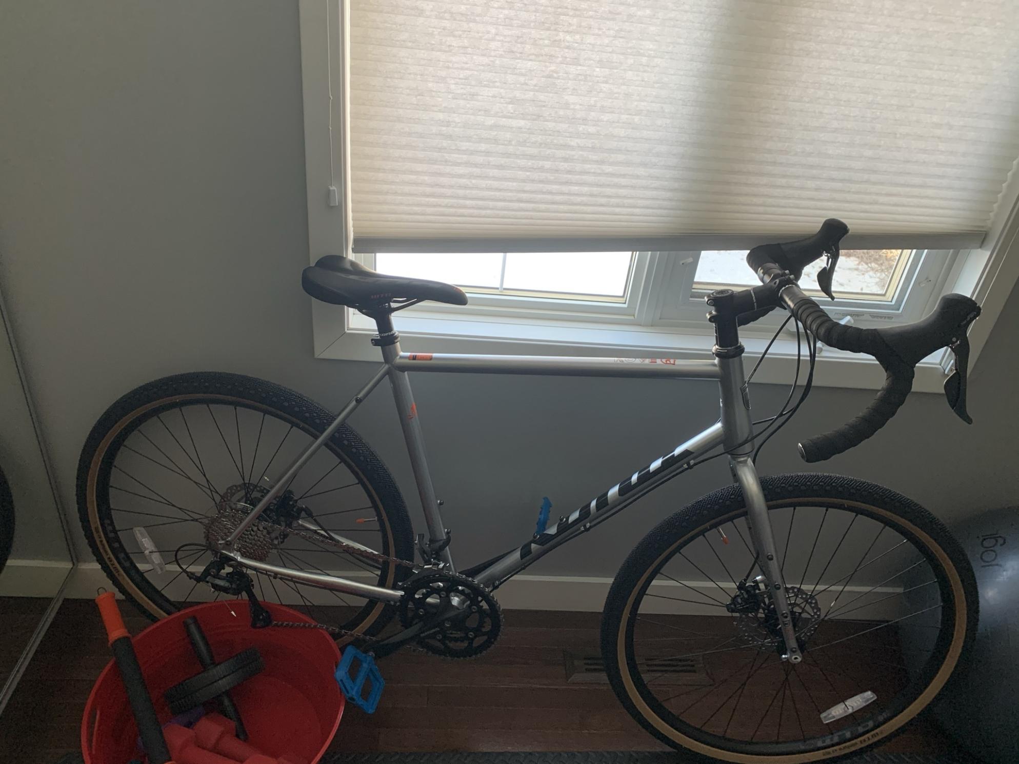 2021 Kona Rove ST Silver, gray or bare metal