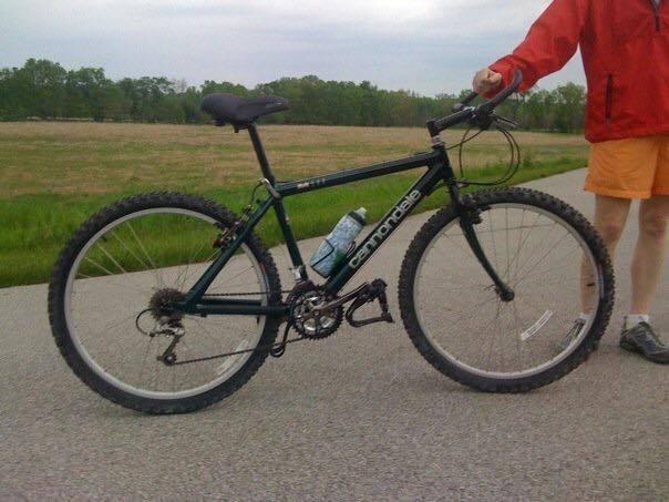 1995 Cannondale M500 Green