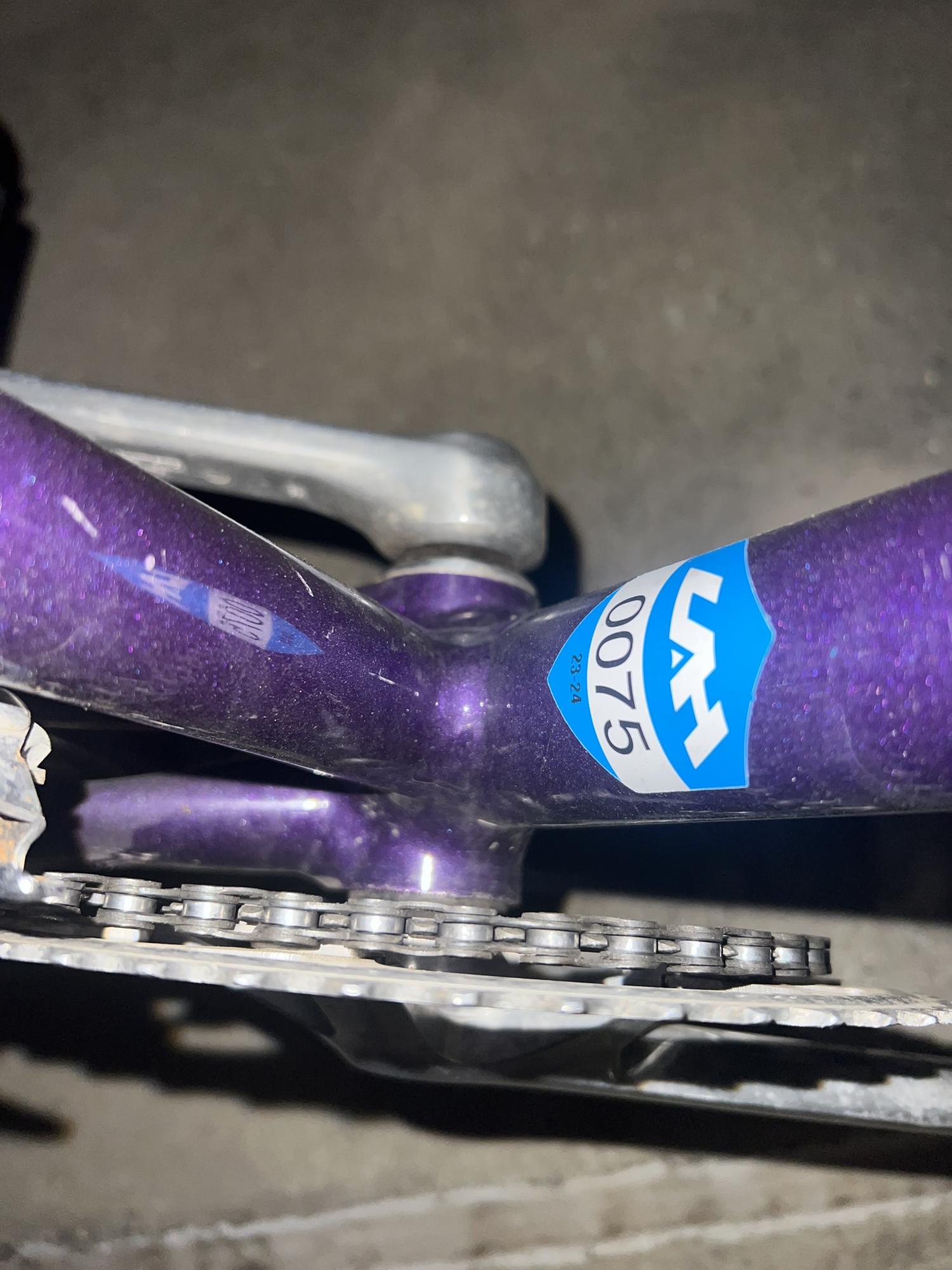 1994 Cannondale R300 Purple and Blue