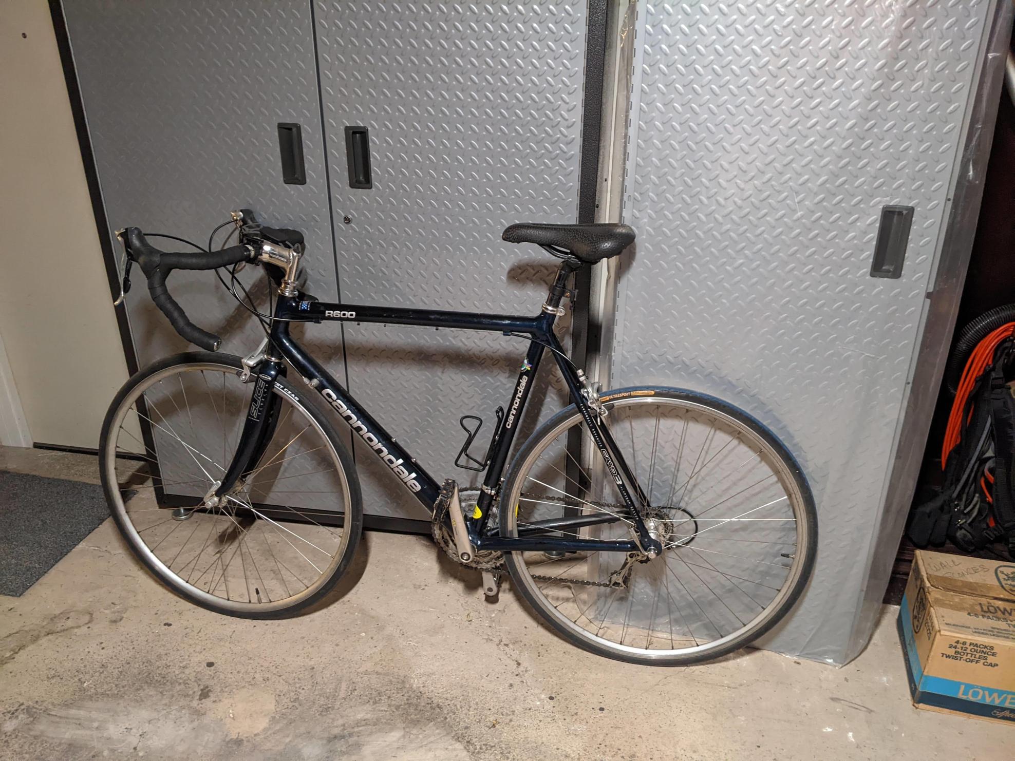 1998 Cannondale CAAD3 Black