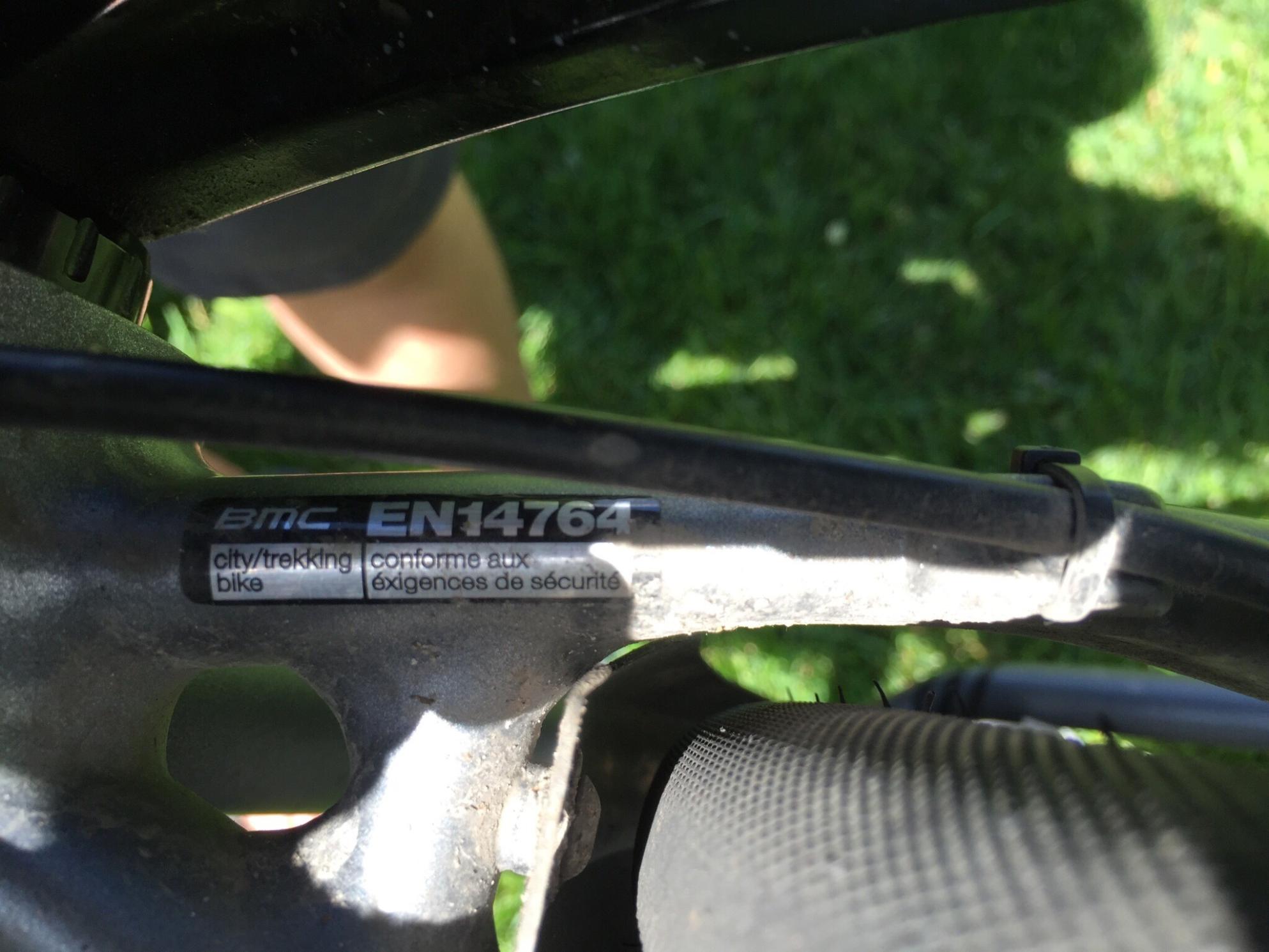 2015 BMC AC02 Silver or Gray