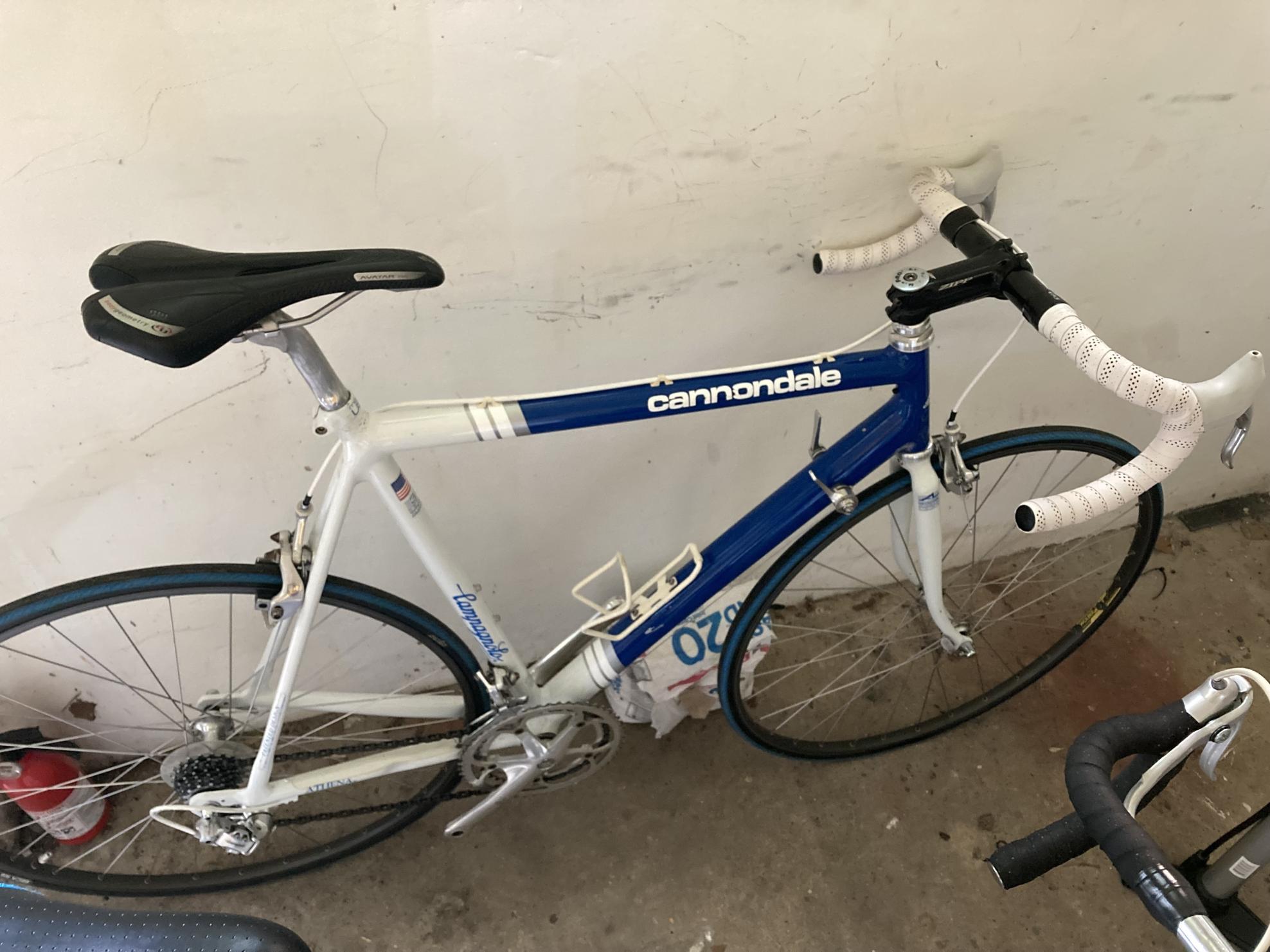Cannondale Campagnolo / Athena Blue and White