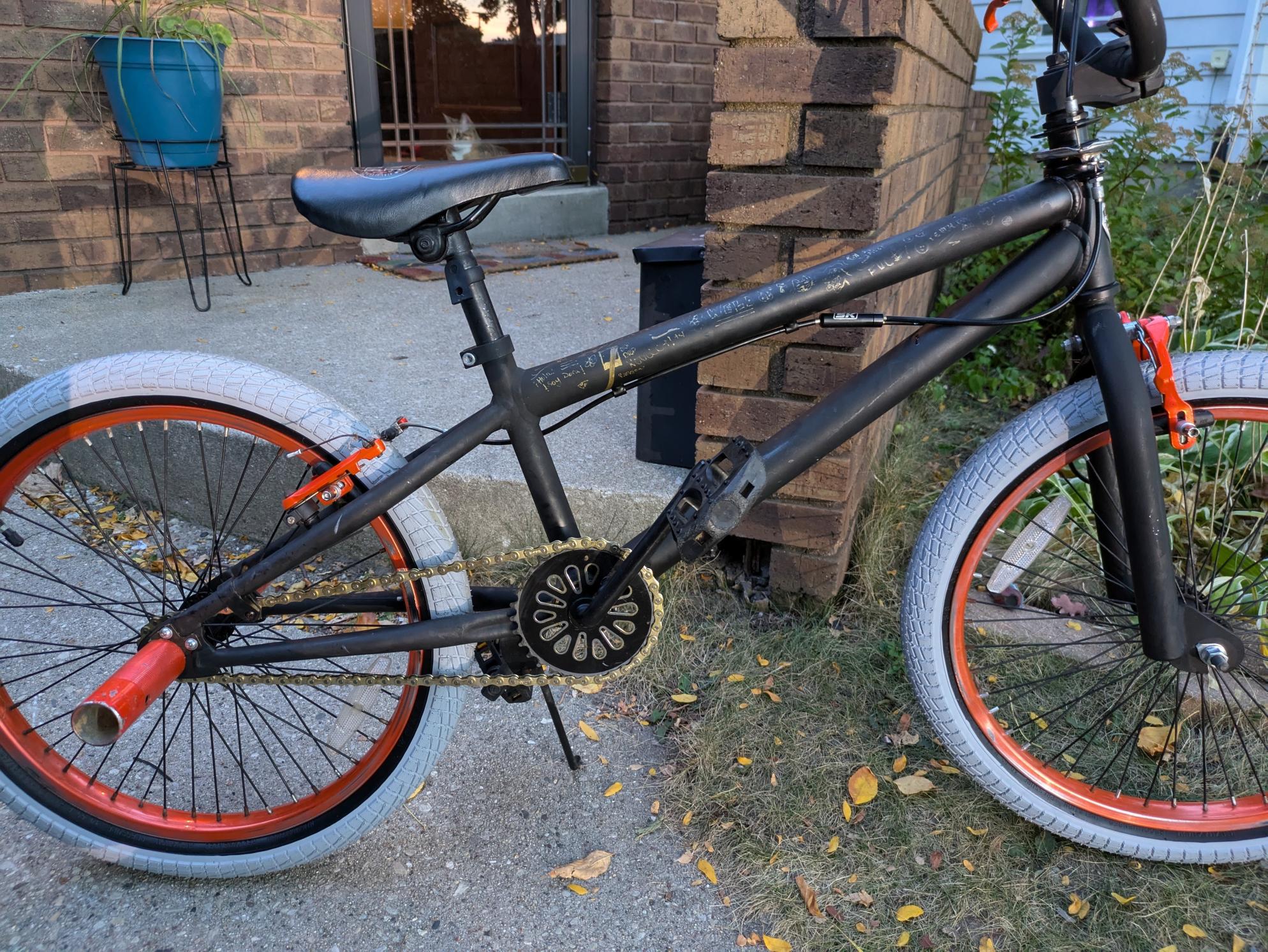 Kent Painted over Black and Orange