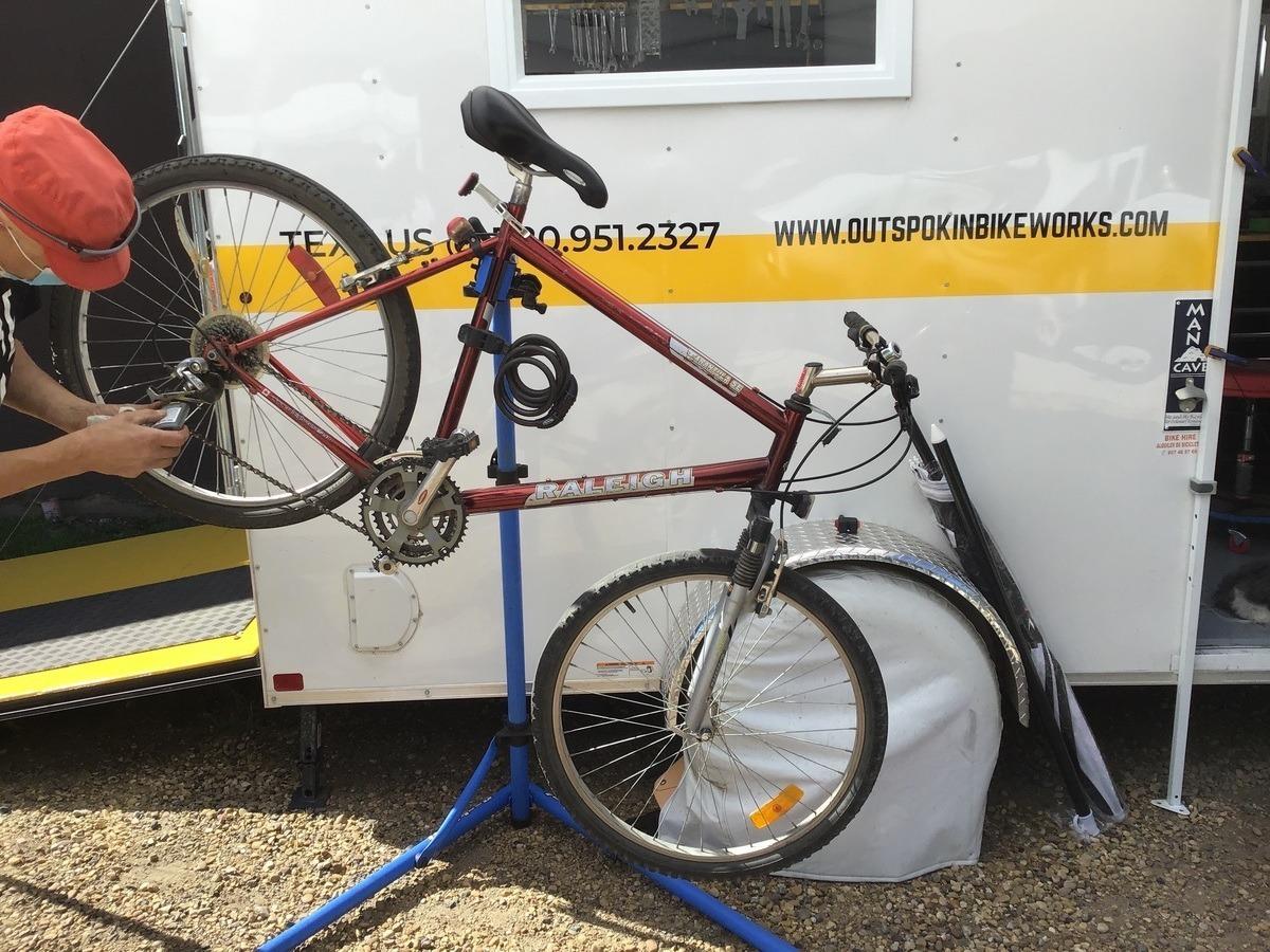 2001 Raleigh Tarantula Red