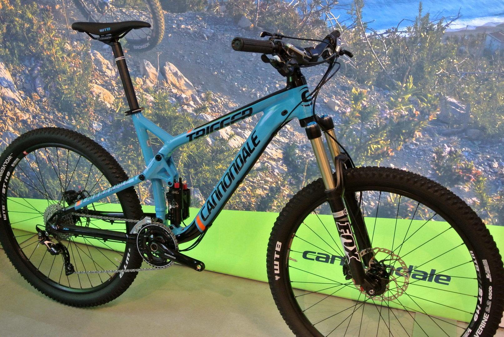 2015 Cannondale Trigger Blue, Black, and Orange