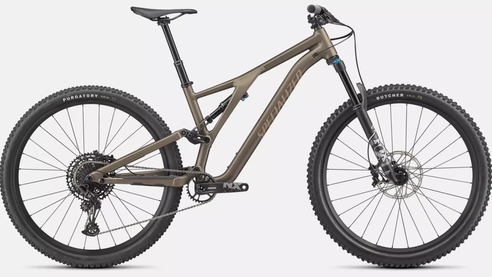 2022 Specialized Stumpjumper Silver, gray or bare metal