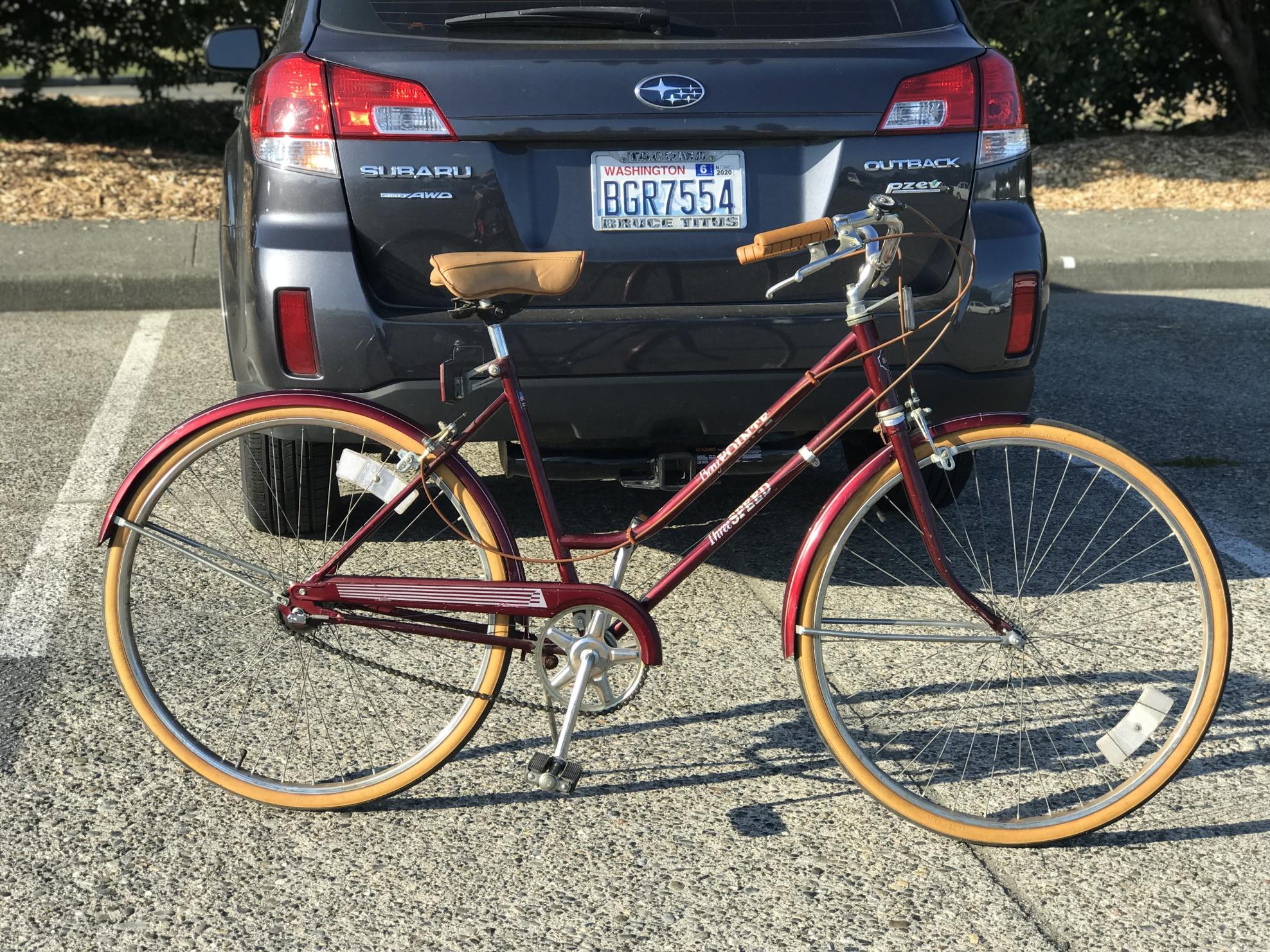 1971 Huffy Bay point Red