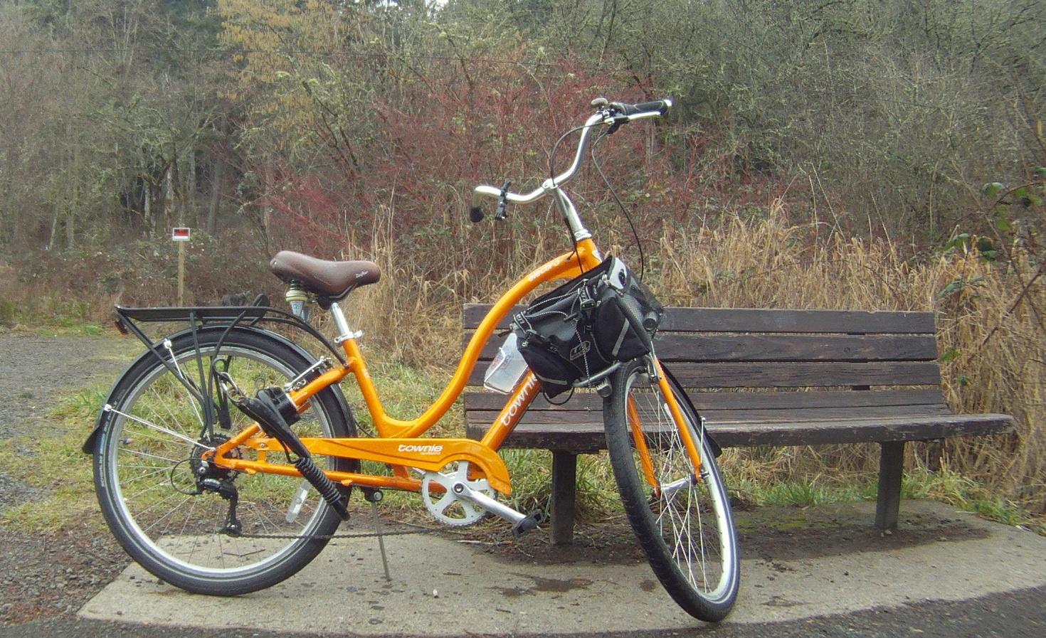 2006 Electra Bicycle Company townie d7  Orange