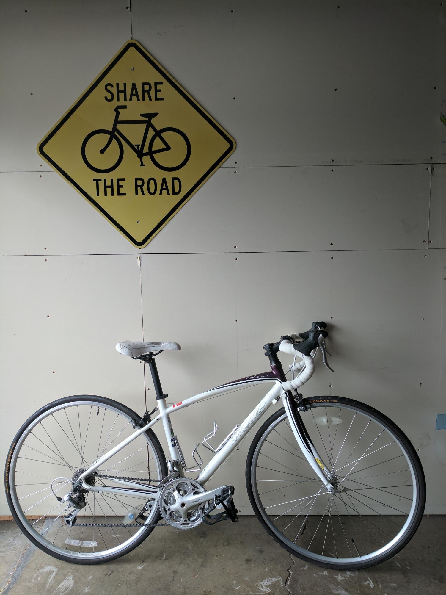 2008 Specialized Dolce White and Purple