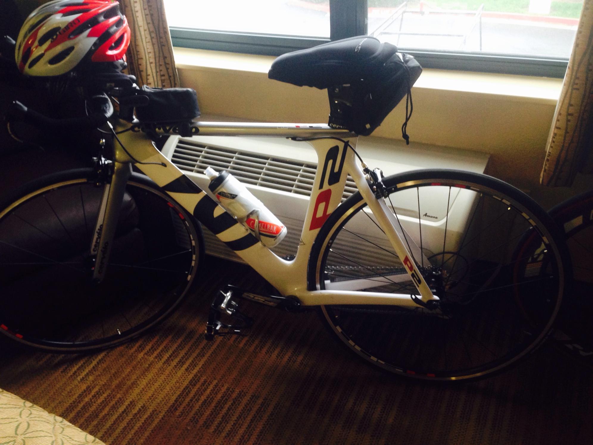 2013 Cervélo p2  White and Silver or Gray