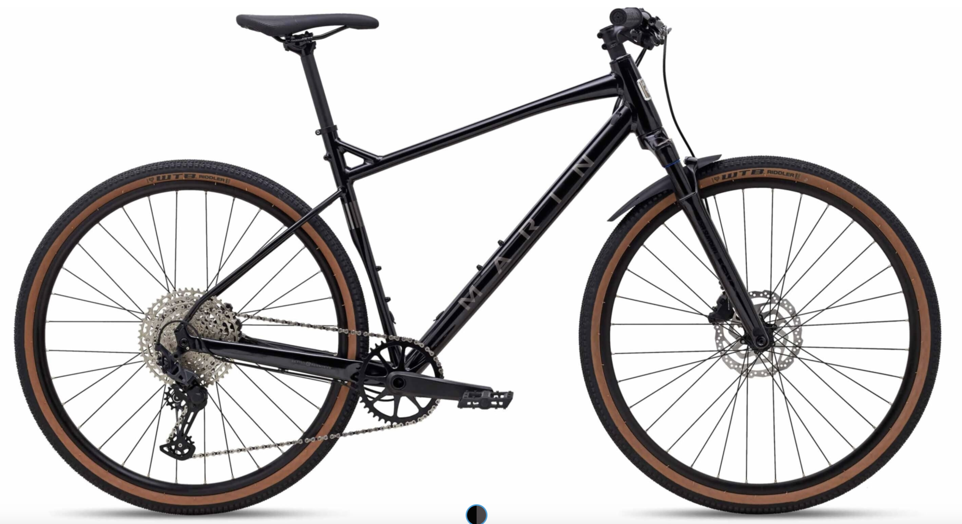 2023 Marin Bikes DSX FS 700C V BLACK GREY, L2, 0 Black and Silver, gray or bare metal