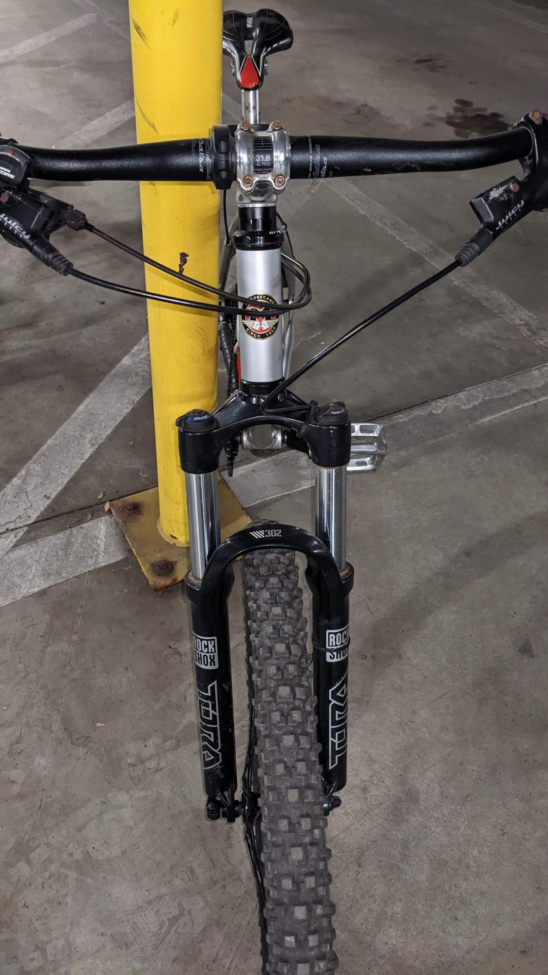 Motobecane Fantom Silver, gray or bare metal