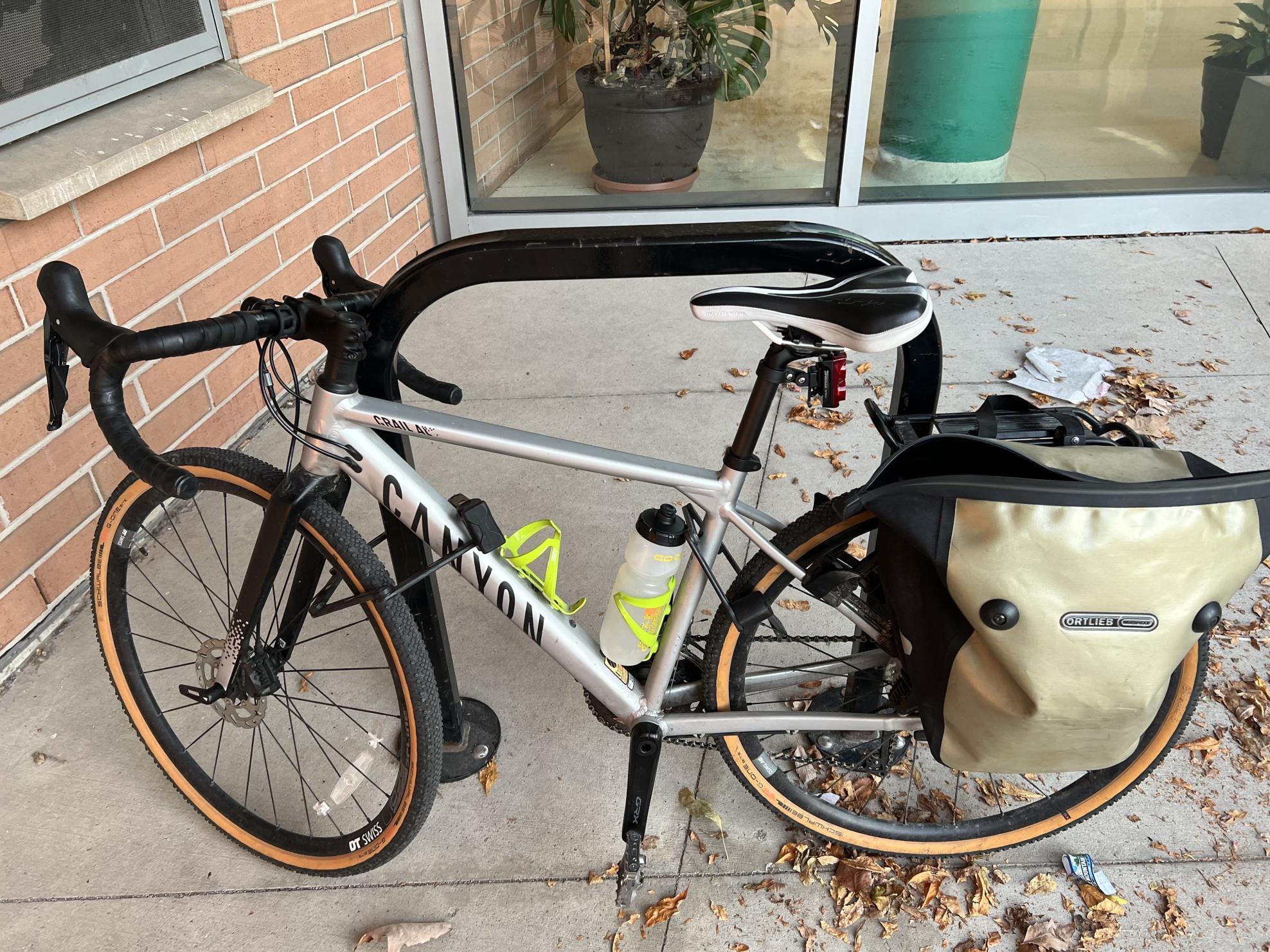 2020 Canyon bicycles Grail Silver, gray or bare metal