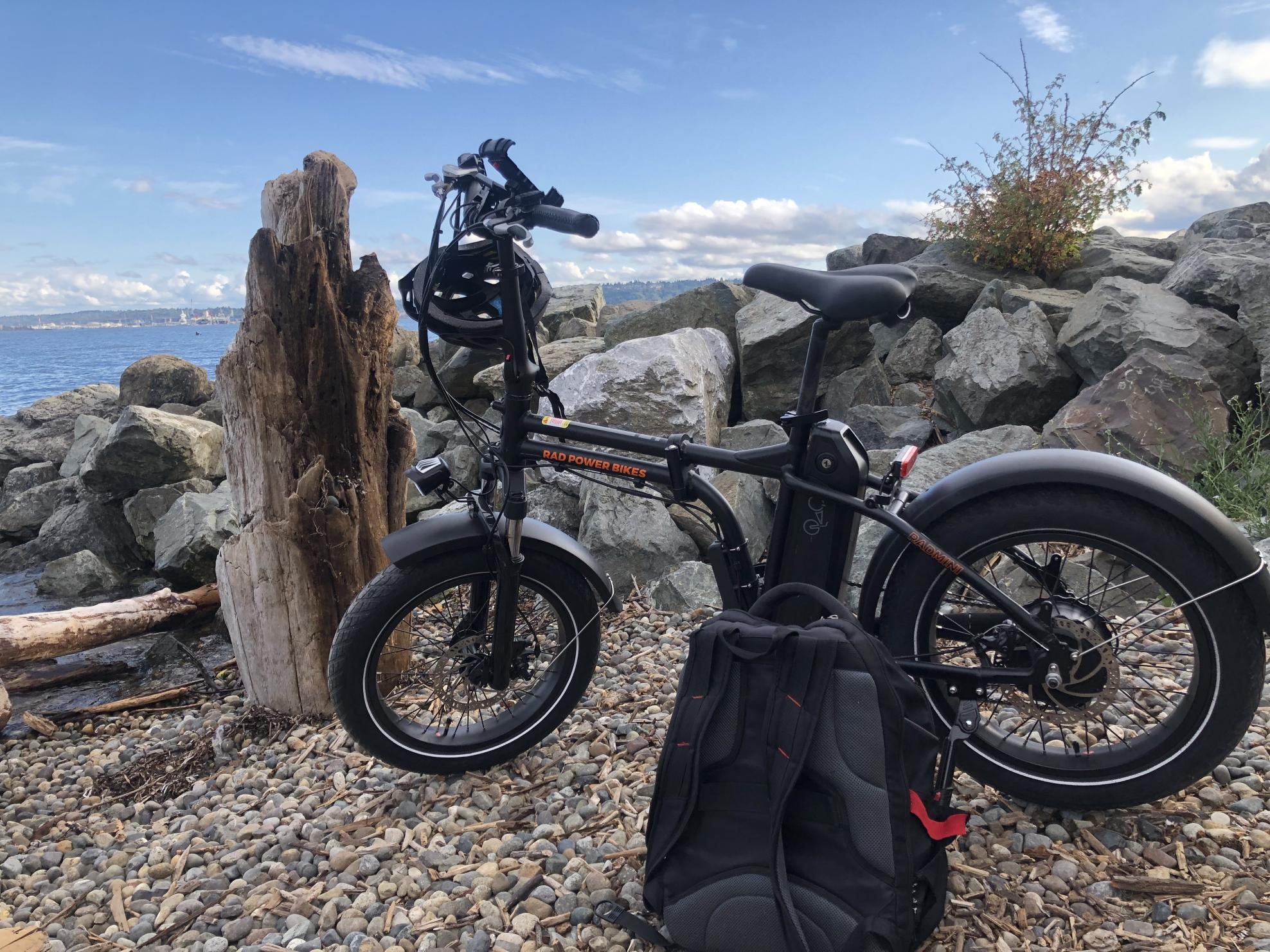 2023 Rad Power Bikes Radmini Black and Orange