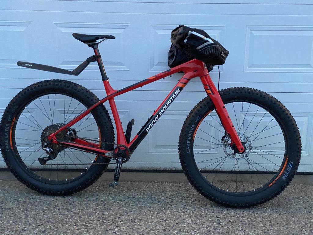 2016 Rocky Mountain Bicycles Suzy Q-90 RSL FAT BIKE Orange
