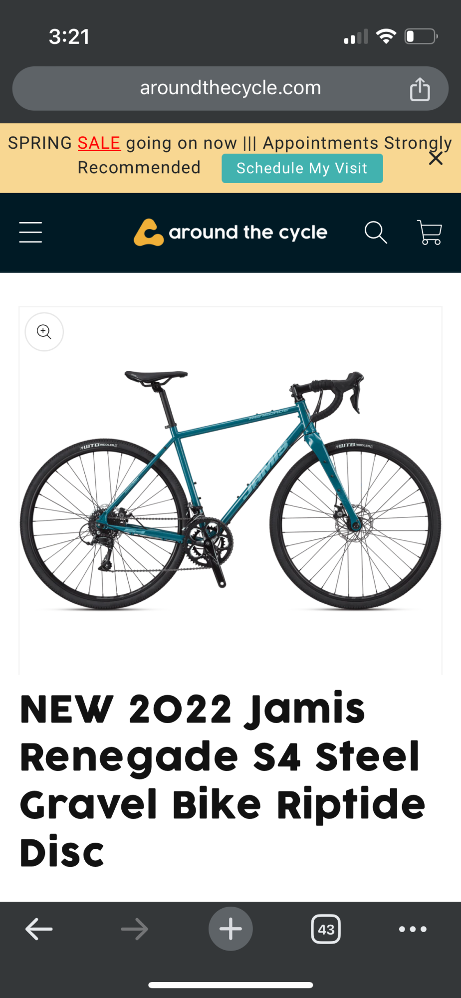2022 Jamis Renegade Blue