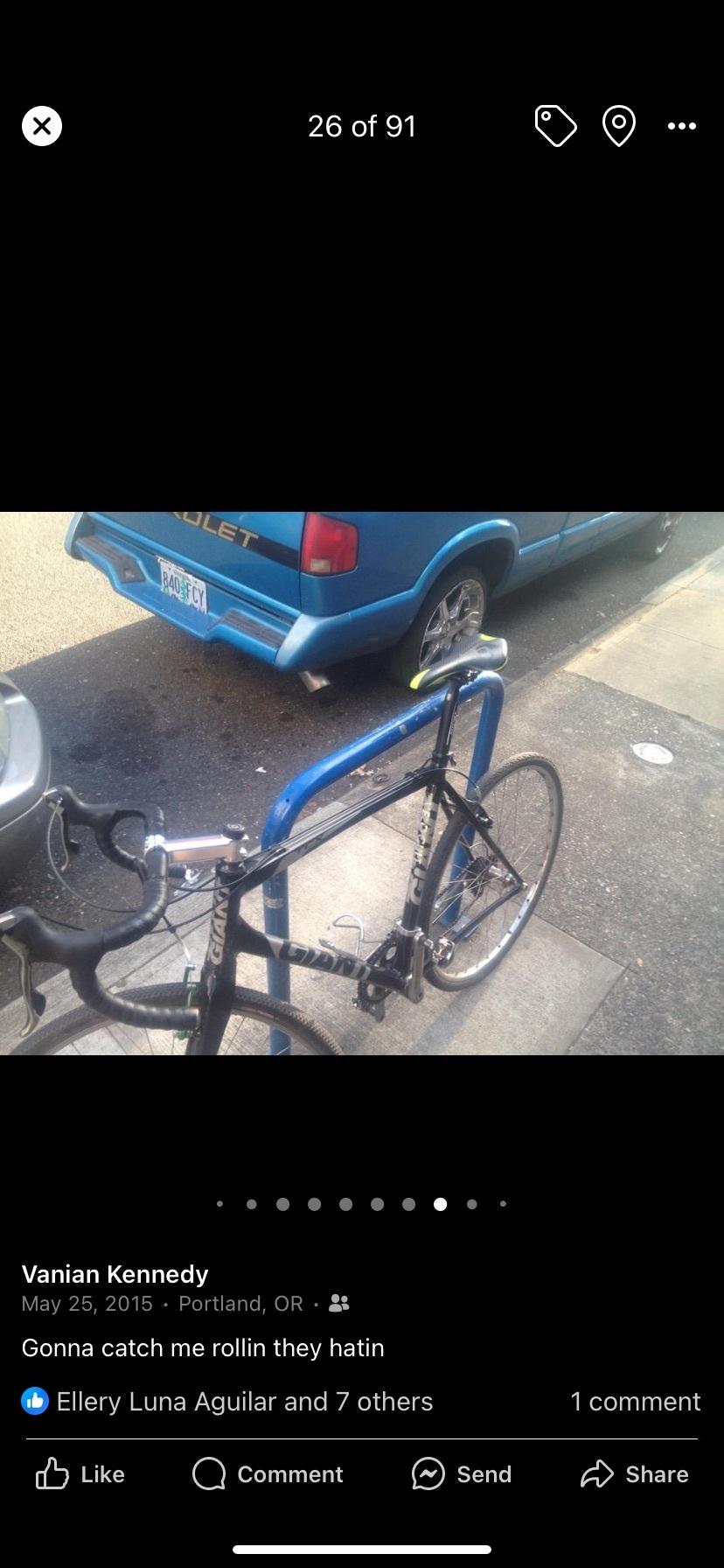 2012 Giant TCX Frameset Black