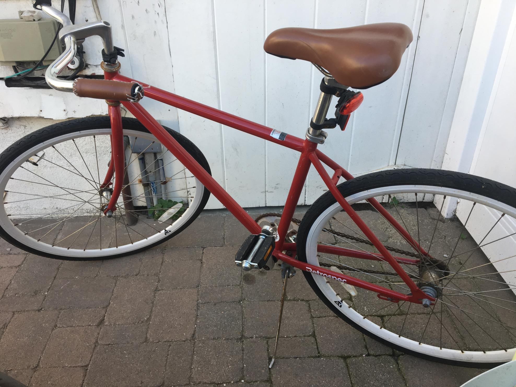 2016 Retrospec Fixie Red