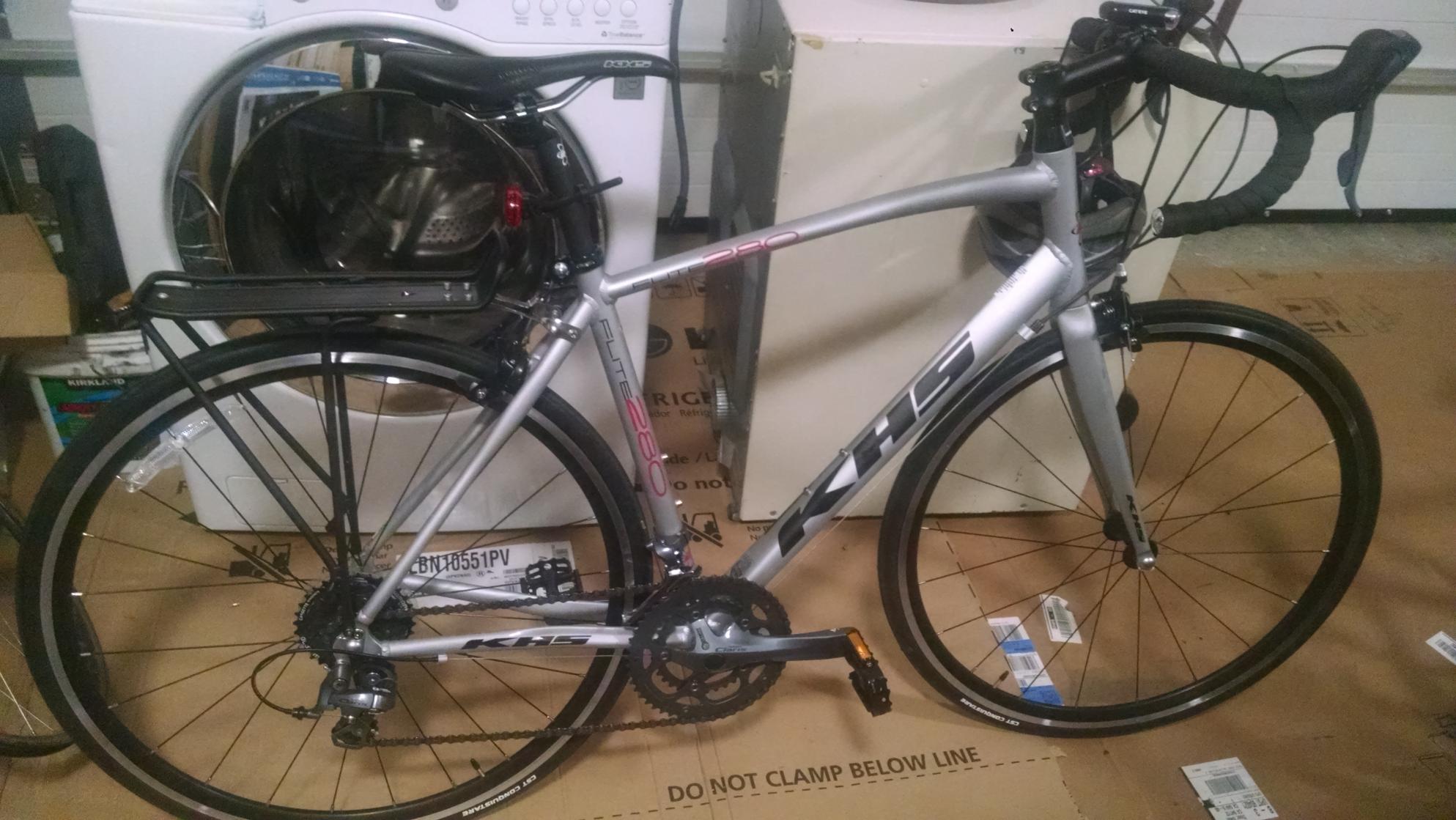 2016 KHS Bicycles Flite 280 M Silver or Gray