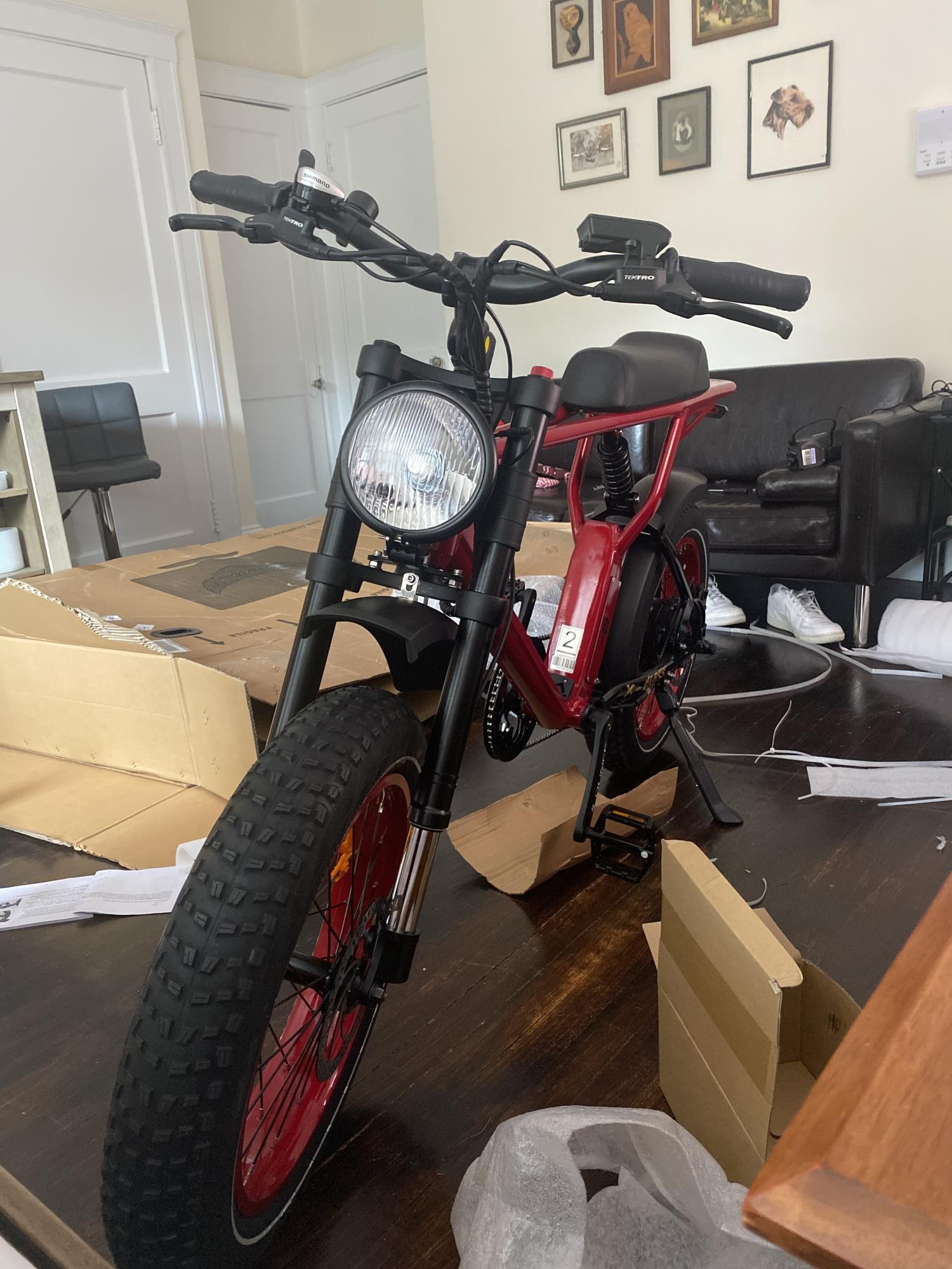 2021 Ariel Riders X-Class 52V Red
