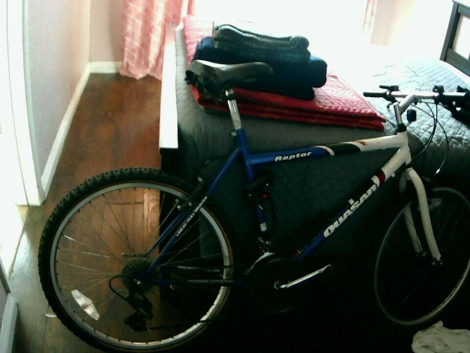 QUASAR Blue, Red, and White