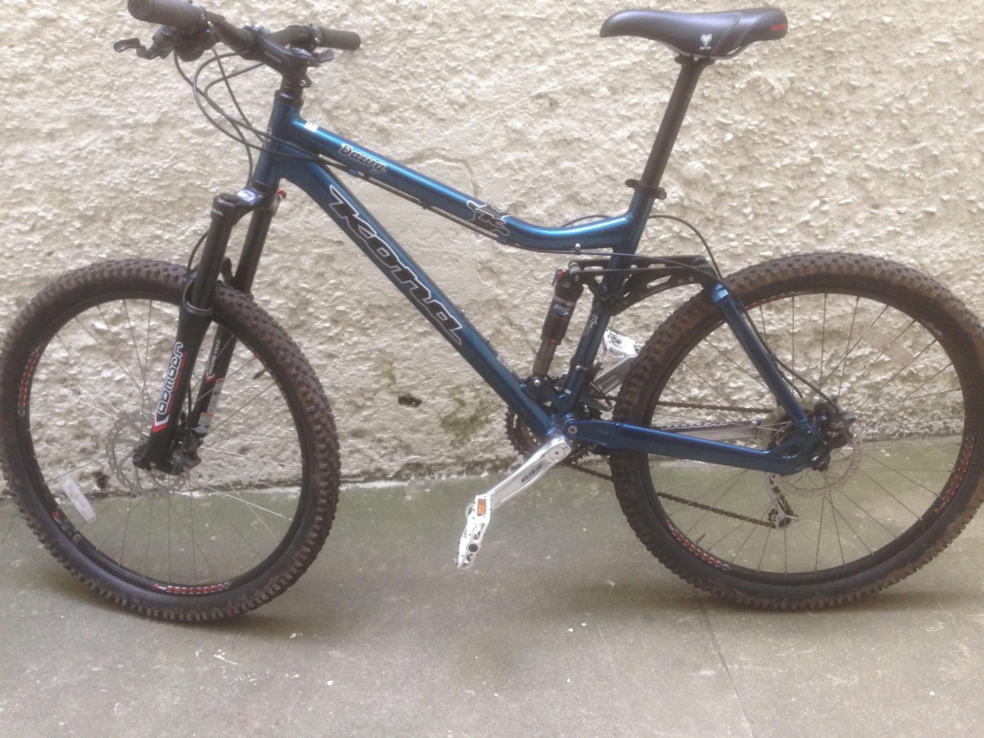 2008 Kona Dawg  Blue