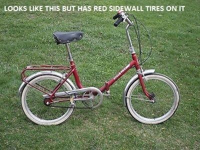 CyclePro Folding bike Red