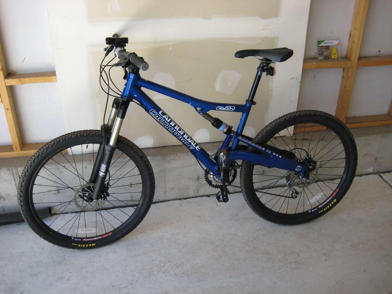 2008 Cannondale Rush  Blue
