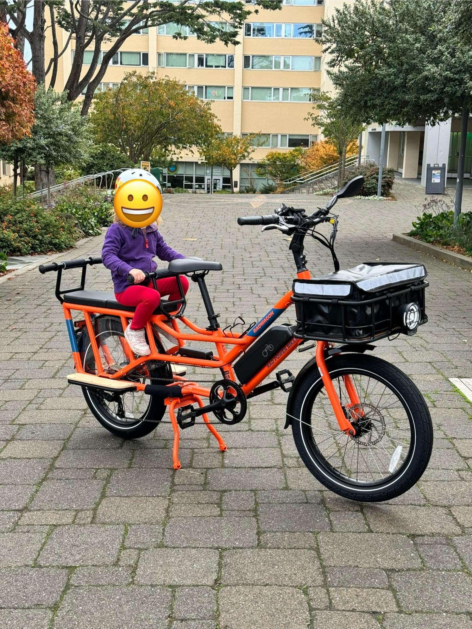2023 Rad Power Bikes RadWagon 4 Orange