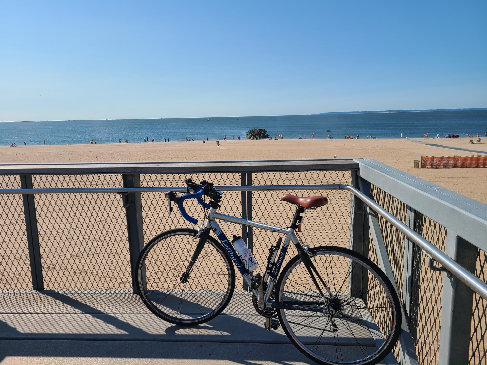 2008 LeMond Alpe D' Huez Road Bike Aluminum / Carbon Silver, gray or bare metal, Blue, and Black