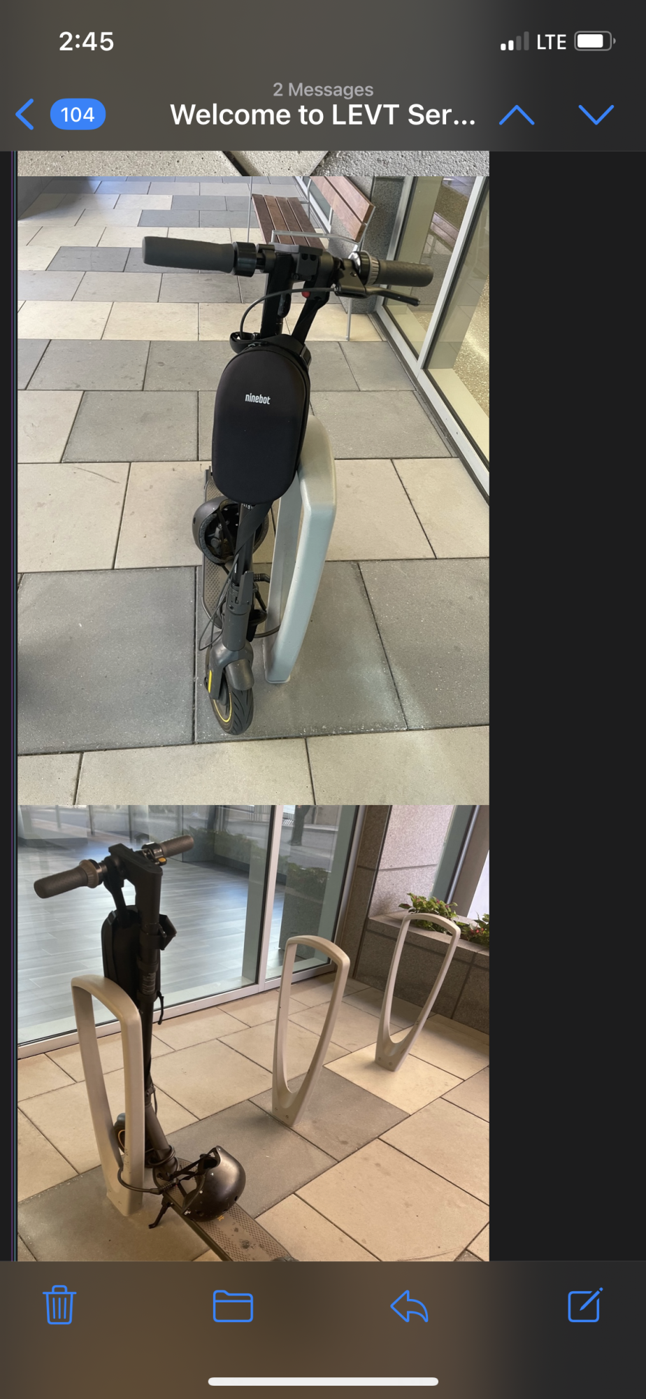 2022 SEGWAY NINEBOT MAX G30P e-scooter Black