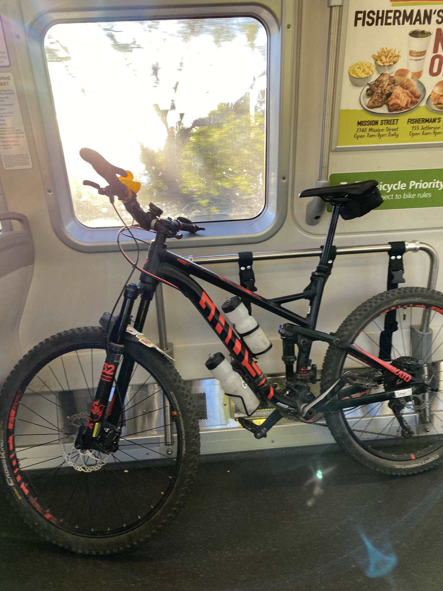 2018 Ghost Kato FS 7.7 Black and Red