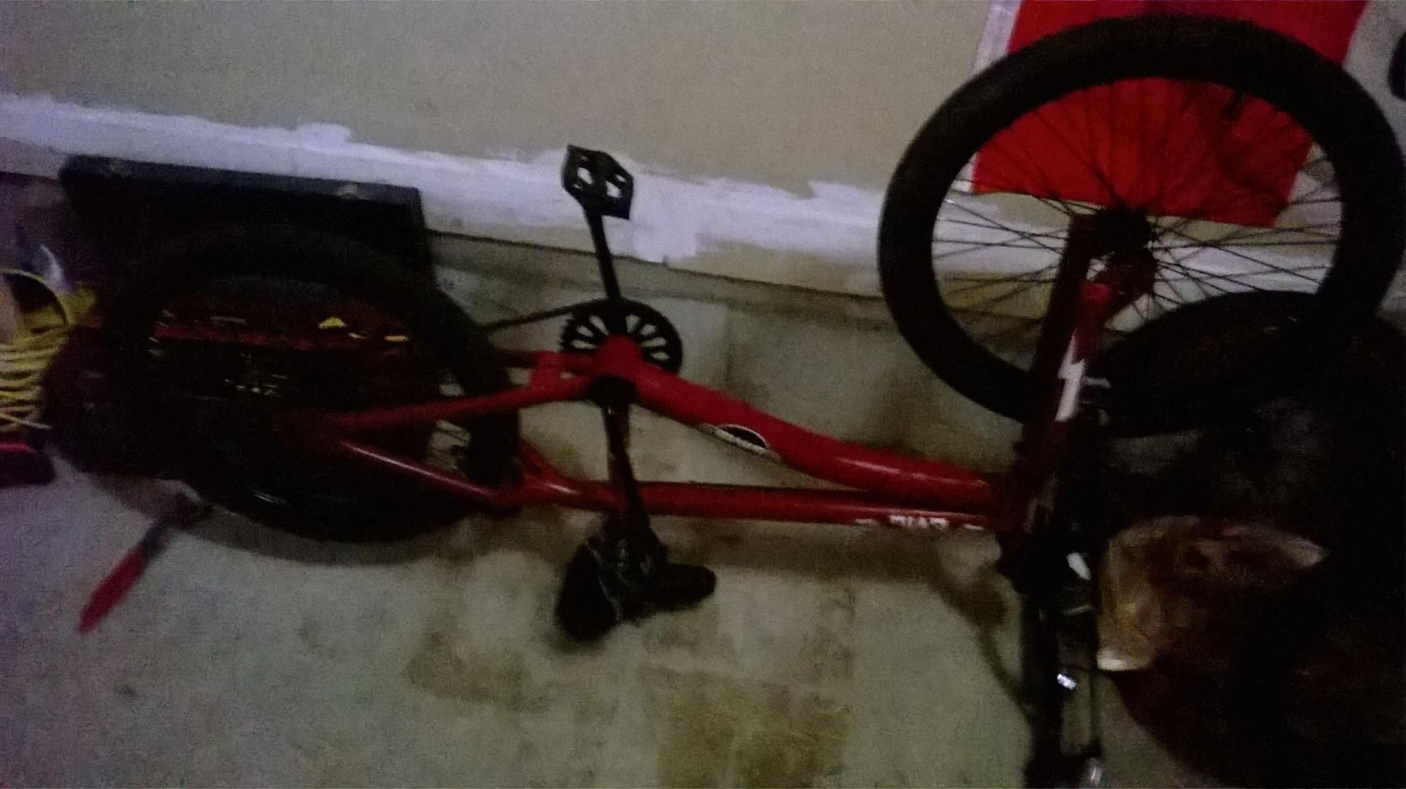 2013 Haro Demon Red and White