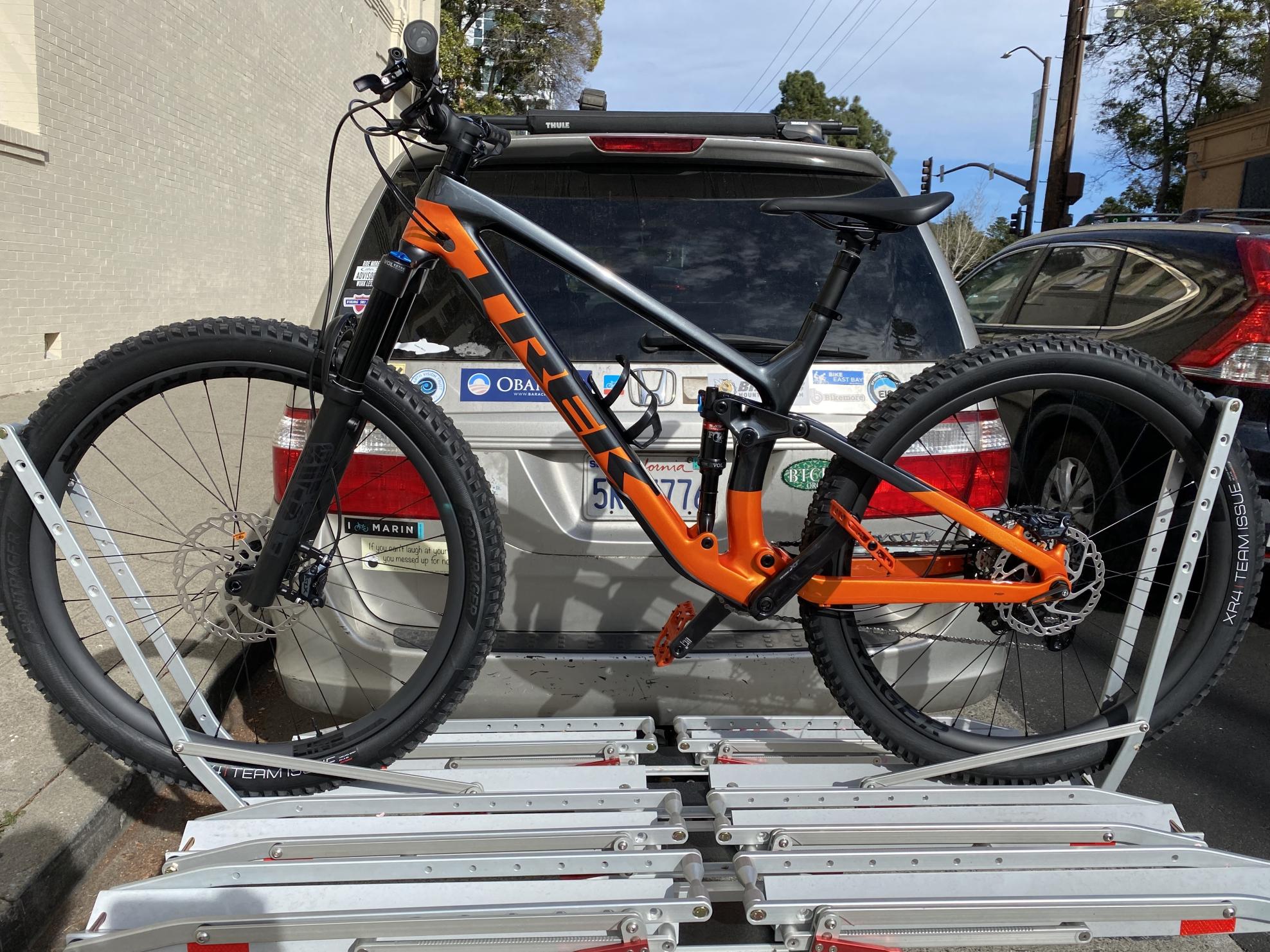 2022 Trek Fuel EX Black and Orange