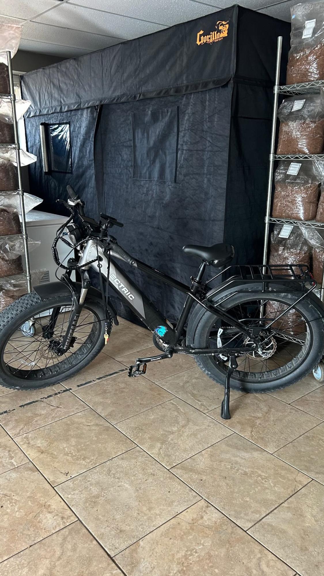 2024 Lectric eBikes High step Silver, gray or bare metal and Black