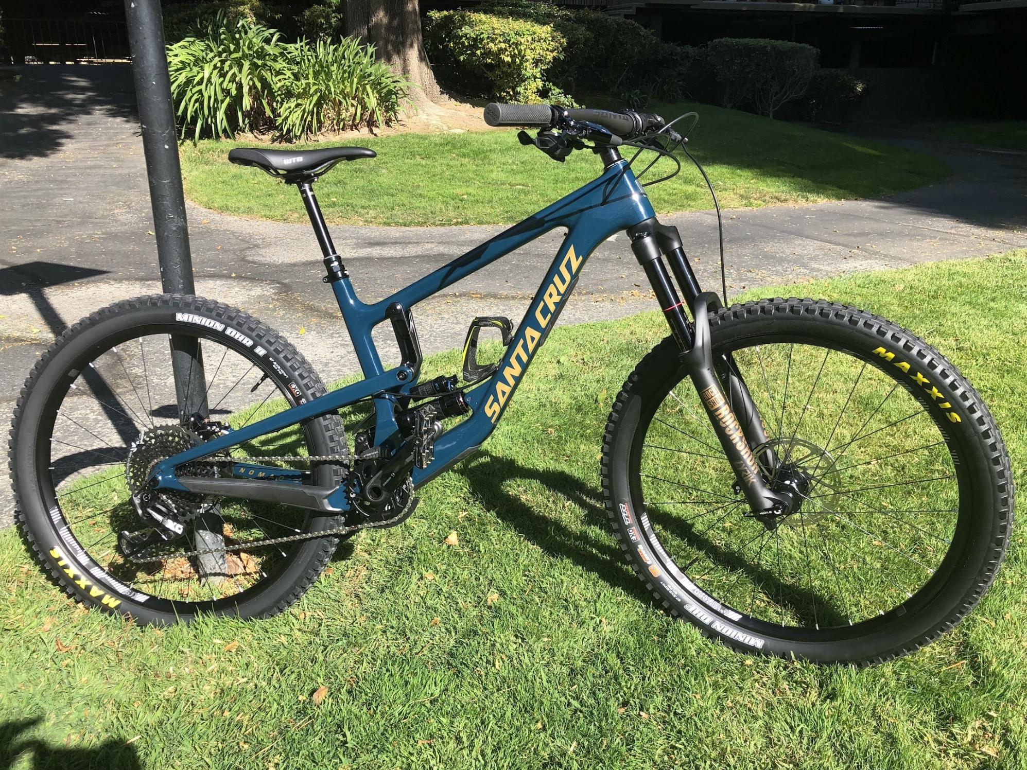 2018 Santa Cruz Nomad Teal