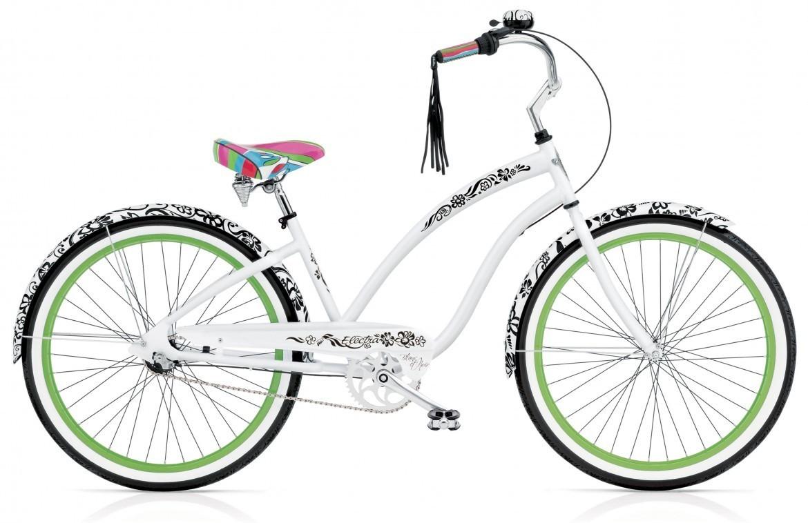 2014 Electra Blanc Et Noir 3i Cruiser  White