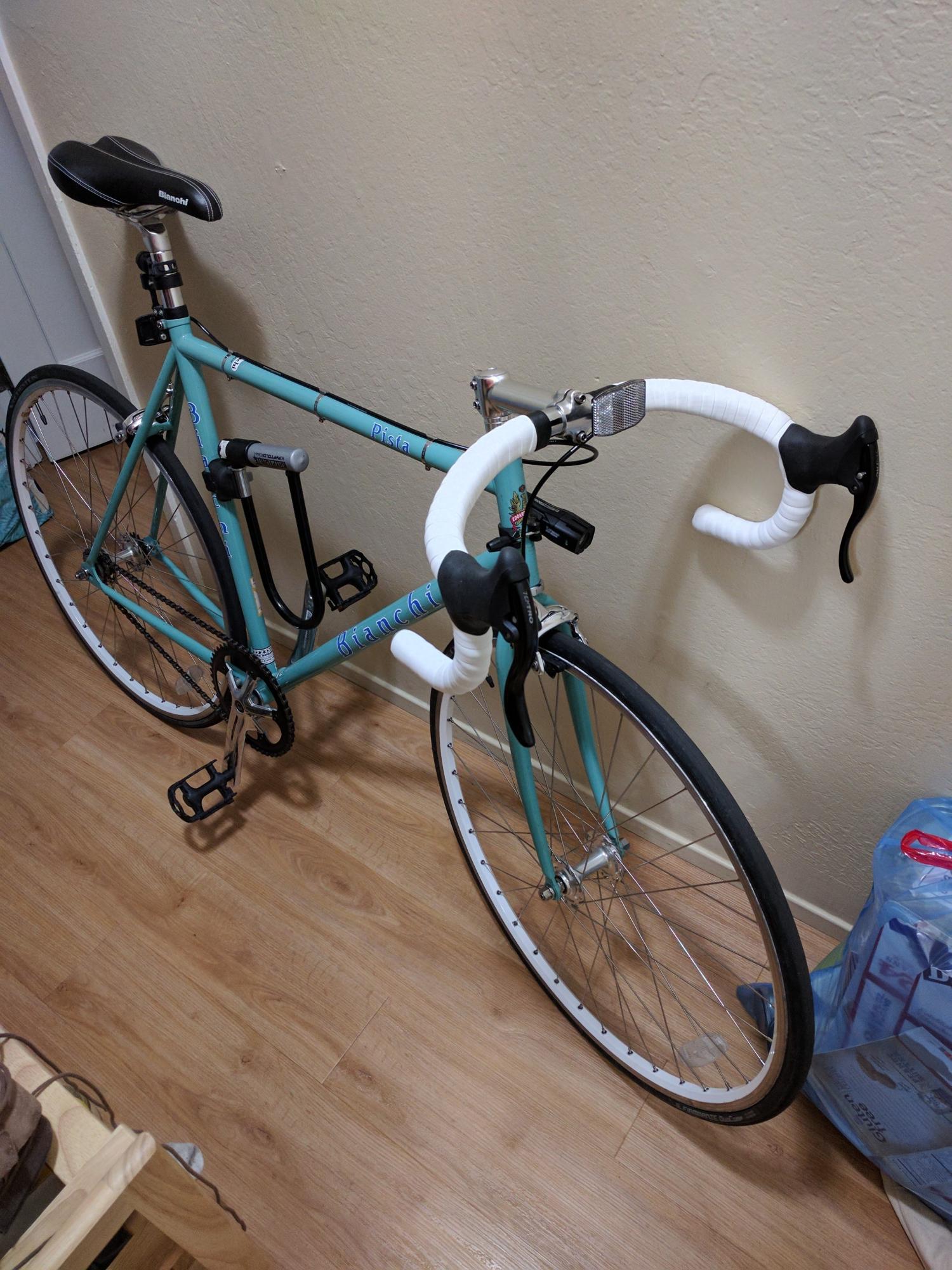 2015 Bianchi Pista Teal