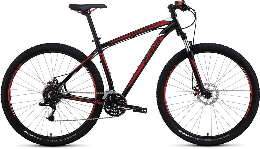 2012 Specialized Hardrock Sport Disc 29 Black, Red, and White
