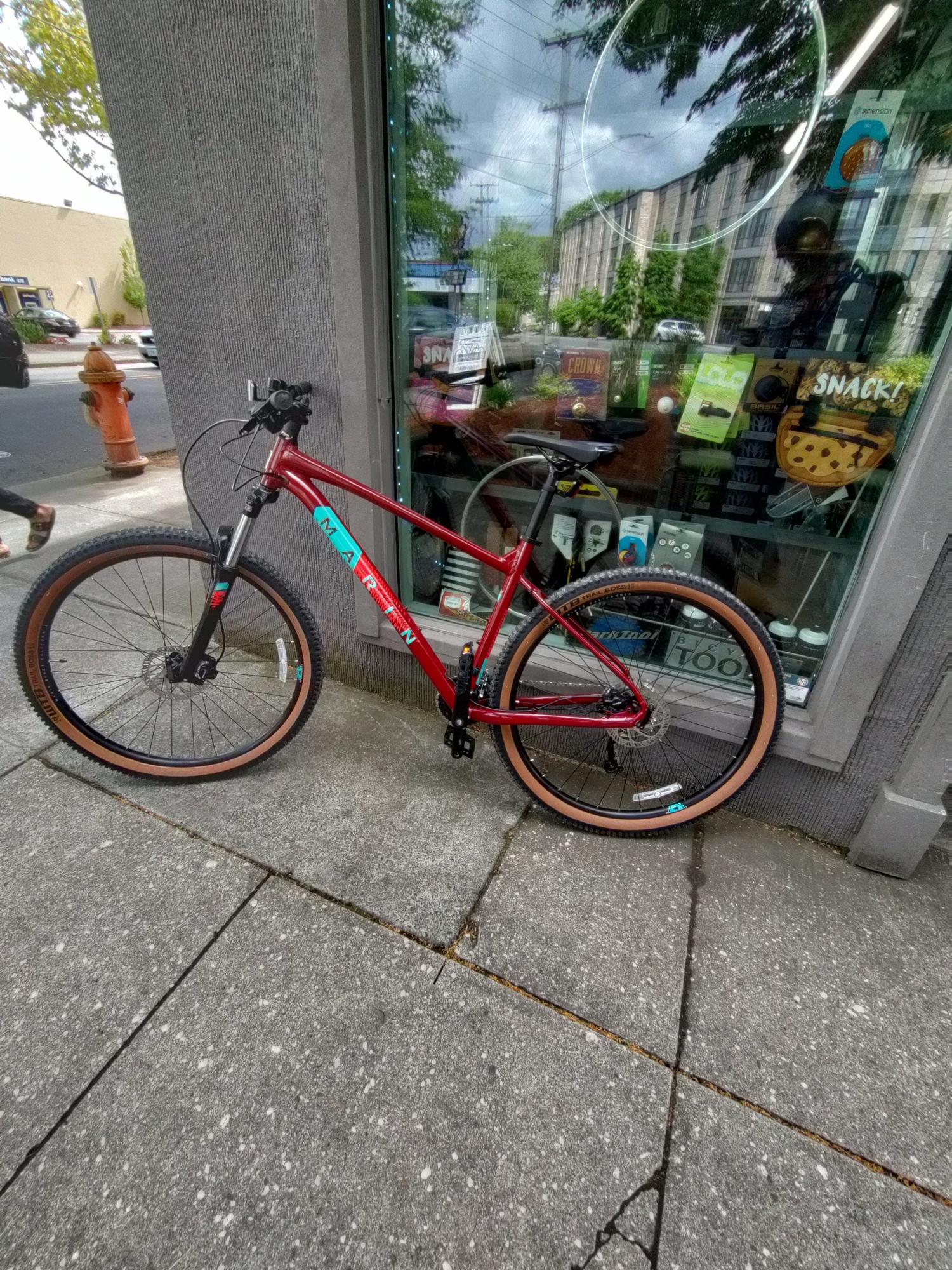 2021 Marin Bikes Bobcat Trail 4 Red and Teal