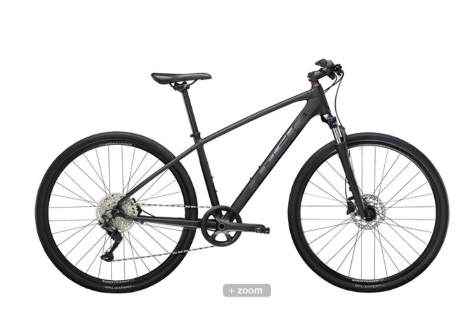 2022 Trek Dual Sport 3 M Matte Trek Black Black