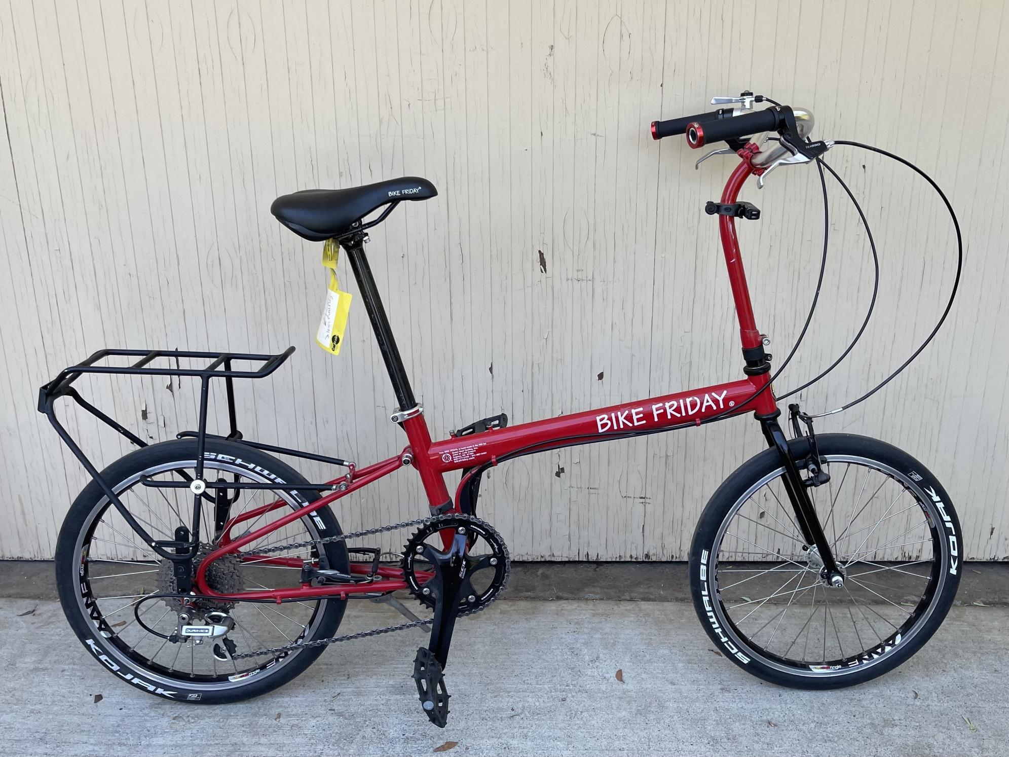 2016 Bike Friday Pocket Companion Red