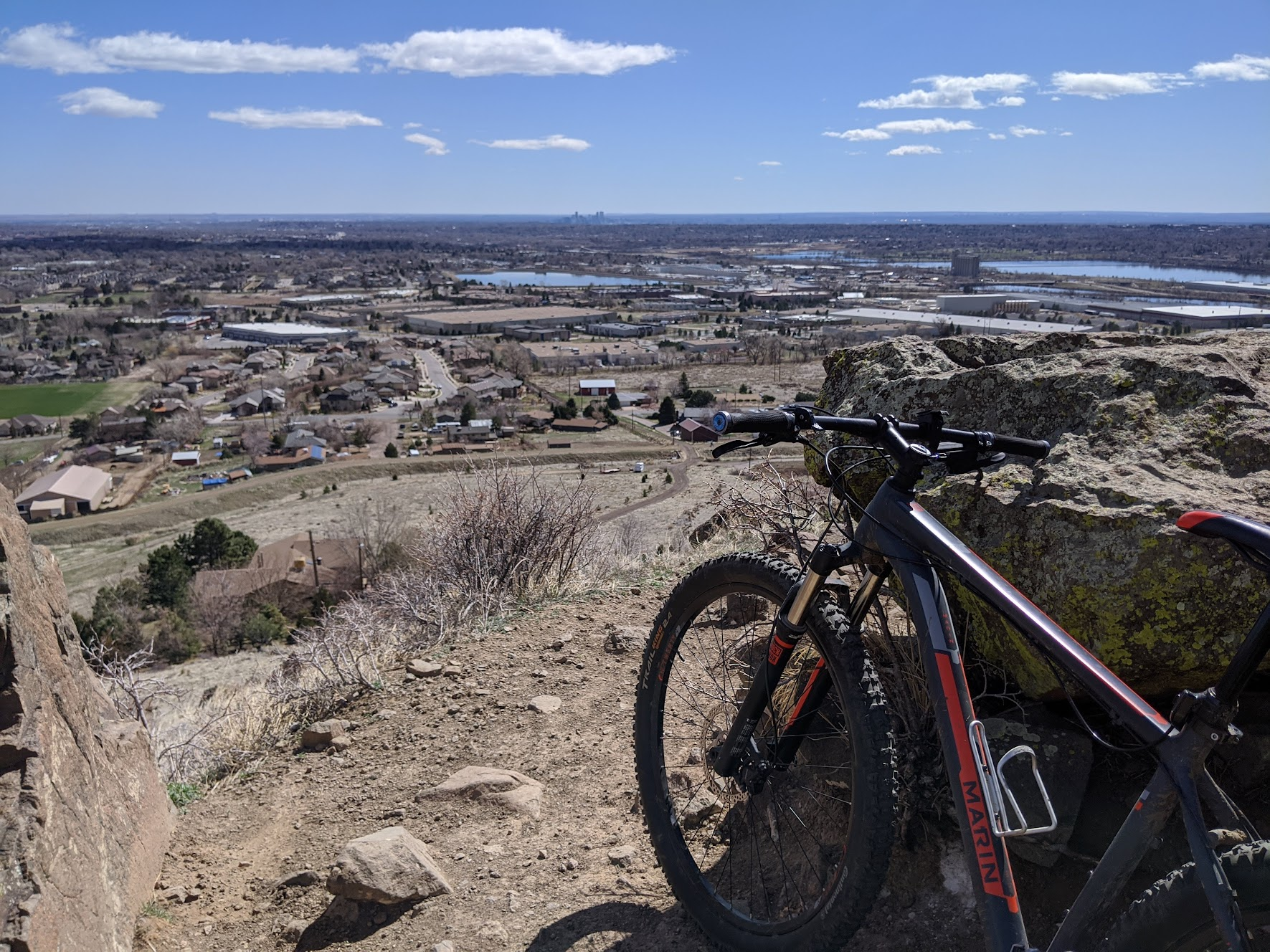 2018 Marin Bikes Silver, gray or bare metal and Orange