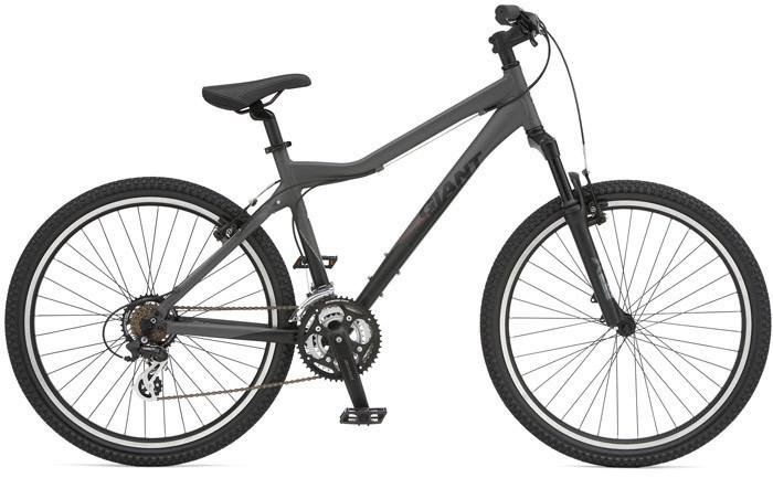 2008 Giant Boulder SE Silver or Gray and Black