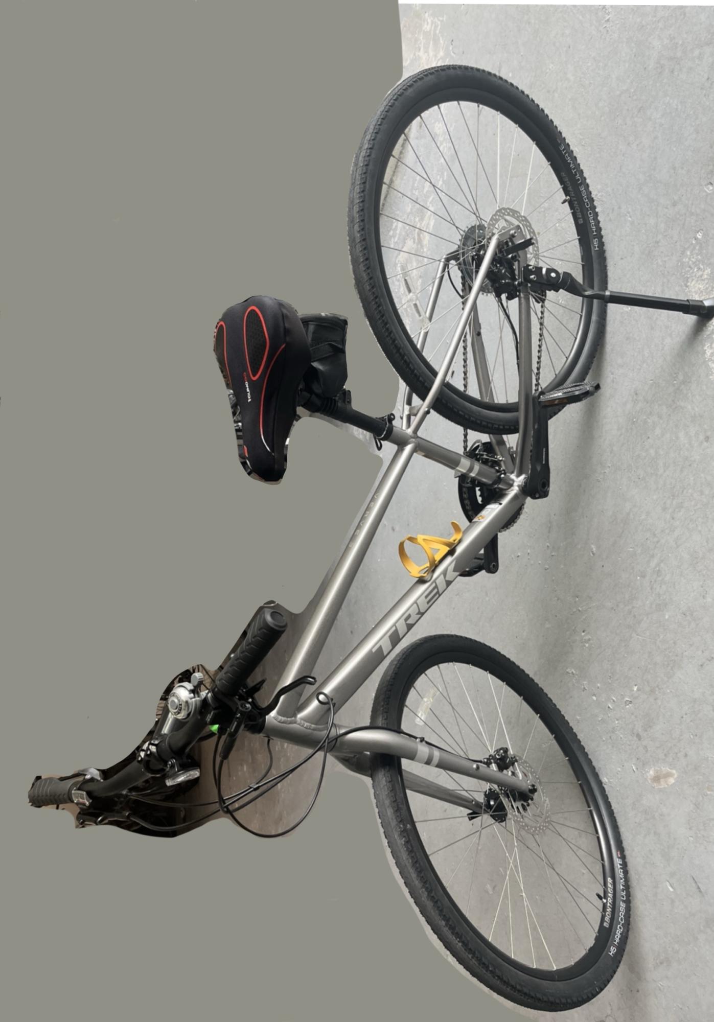 2025 Trek Verve 3 Silver, gray or bare metal