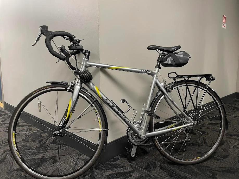 2008 Giant OCR 2 Silver, gray or bare metal